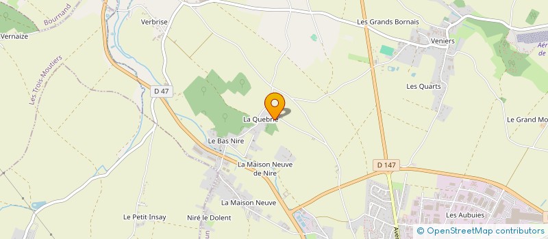 localisation de l'entreprise SCI AGENOR-JP  CHALAIS