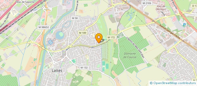 localisation de l'entreprise SCI AGESLOC à LATTES