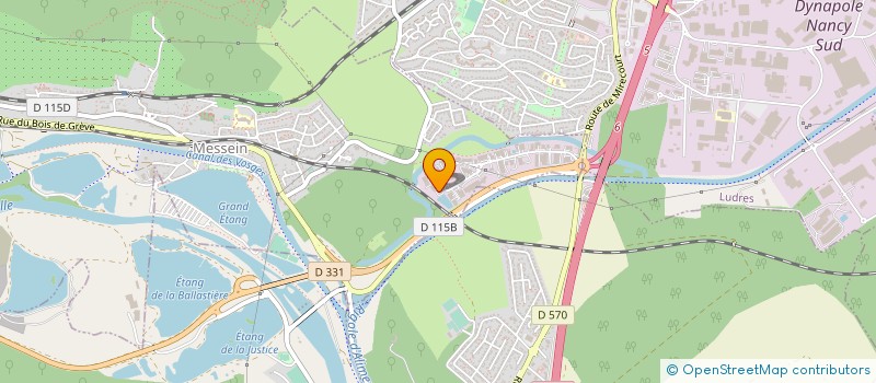 localisation de l'entreprise SCI AGEVIE DIJON  MESSEIN