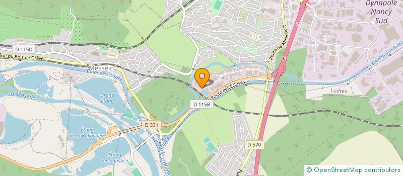 localisation de l'entreprise SCI AGEVIE HAUCONCOURT  MESSEIN