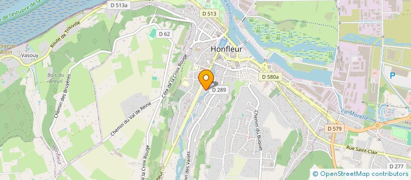 localisation de l'entreprise SCI AGFP à HONFLEUR