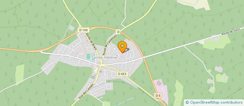 localisation de l'entreprise SCI AGHBAL  LISTRAC-MEDOC