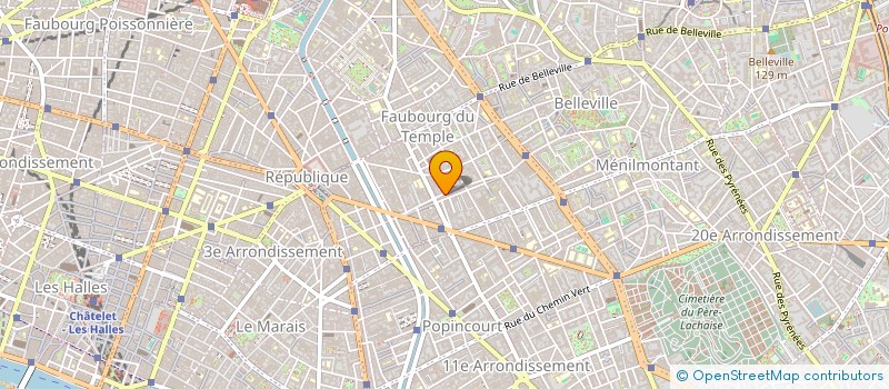 localisation de l'entreprise SCI AGHER  PARIS