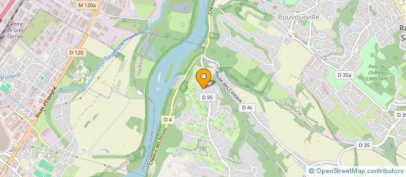 localisation de l'entreprise SCI AGI  VIEILLE-TOULOUSE