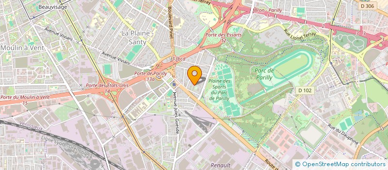 localisation de l'entreprise SCI AGIER-RAY  VENISSIEUX