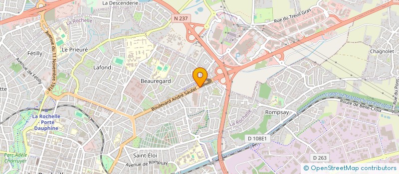 localisation de l'entreprise SCI AGIFA  LA ROCHELLE