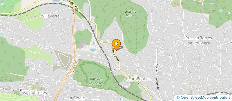 localisation de l'entreprise SCI AGIR  NIMES