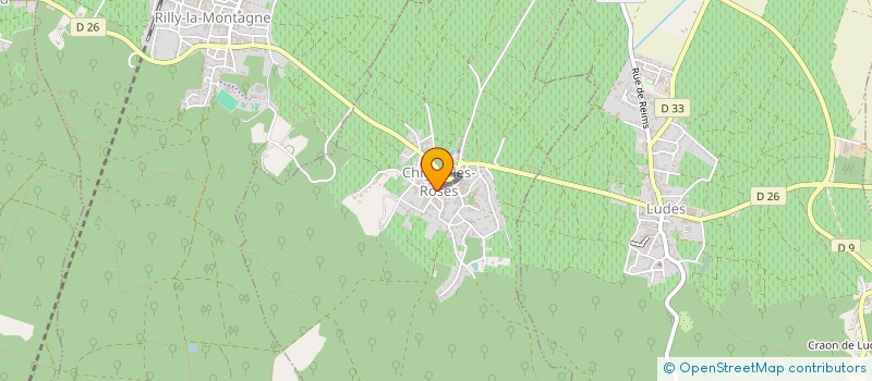 localisation de l'entreprise SCI AGIR  CHIGNY-LES-ROSES