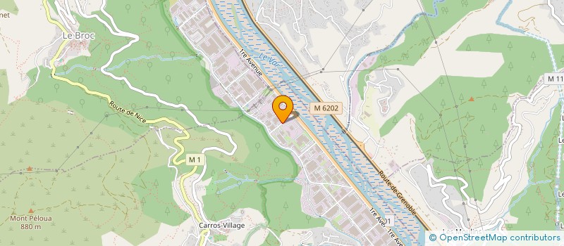 localisation de l'entreprise SCI AGIR-NO à CARROS