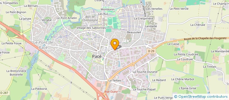 localisation de l'entreprise SCI AGIS à PACE
