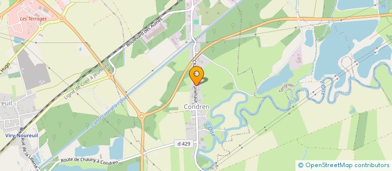 localisation de l'entreprise SCI AGISSE  CONDREN