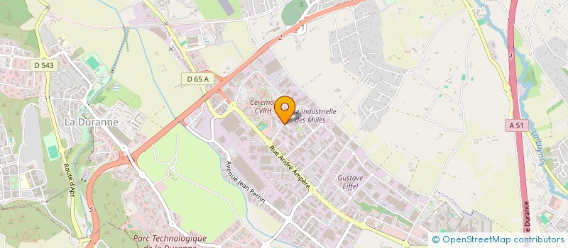 localisation de l'entreprise SCI AGITEM à AIX-EN-PROVENCE