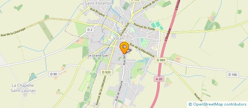 localisation de l'entreprise SCI AGJM à BUXEUIL