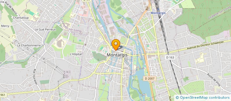 localisation de l'entreprise SCI AGL à AMILLY