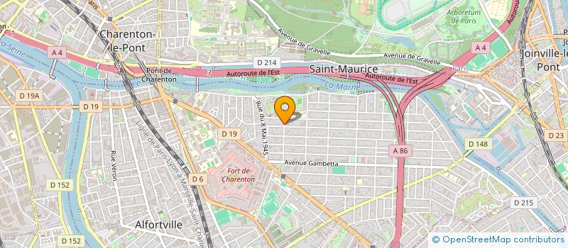 localisation de l'entreprise SCI AGL à MAISONS-ALFORT