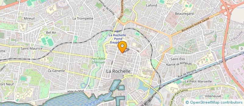 localisation de l'entreprise SCI AGLA  LA ROCHELLE