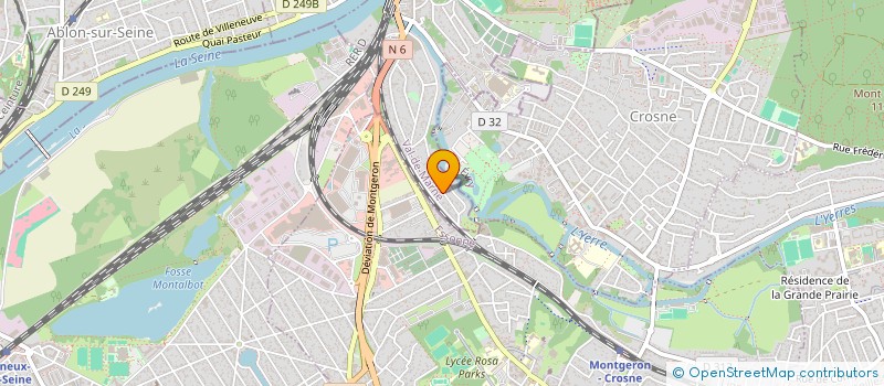 localisation de l'entreprise SCI AGLEMU  VILLENEUVE-SAINT-GEORGES