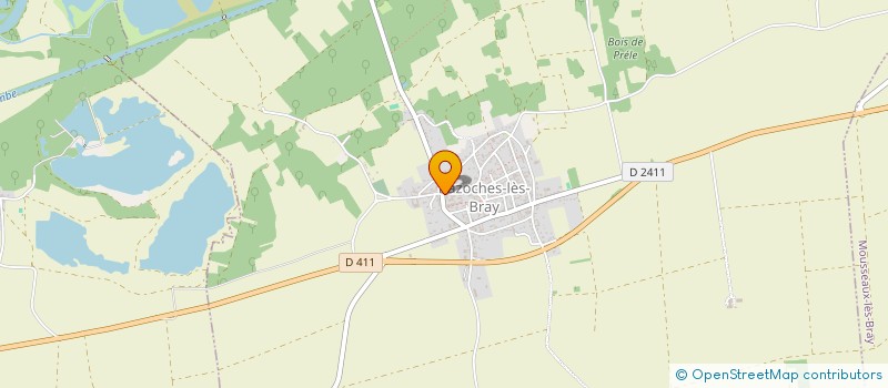 localisation de l'entreprise SCI AGM  BAZOCHES-LES-BRAY