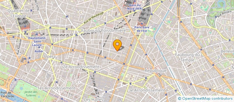 localisation de l'entreprise SCI  AGMA  PARIS