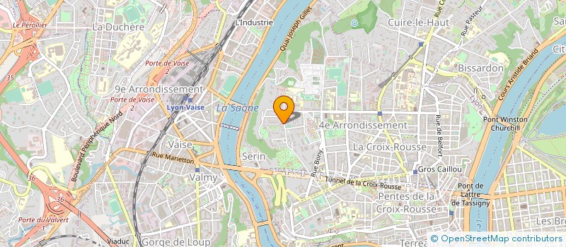 localisation de l'entreprise SCI AGMACO  LYON