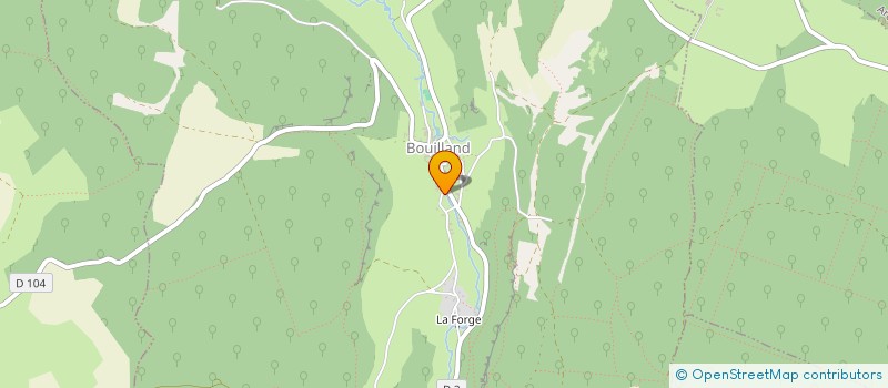 localisation de l'entreprise SCI AGMF  BOUILLAND