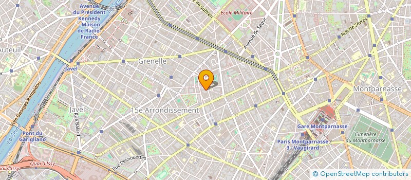 localisation de l'entreprise SCI AGML  PARIS