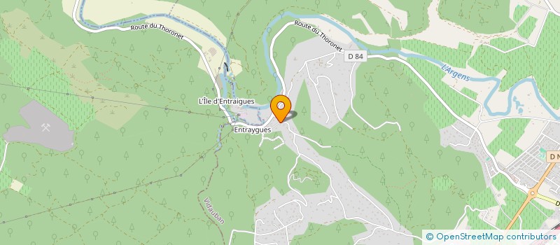 localisation de l'entreprise SCI AGMS  VIDAUBAN