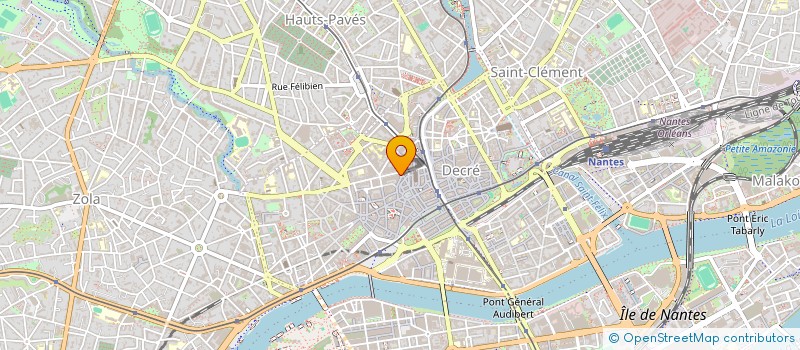 localisation de l'entreprise SCI AGNELE à NANTES