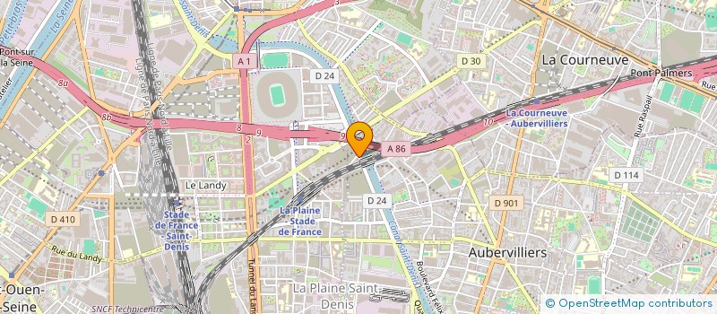 localisation de l'entreprise SCI AGNES  BOULOGNE-BILLANCOURT