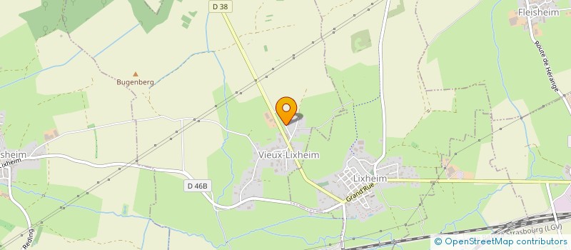 localisation de l'entreprise SCI AGNES  VIEUX-LIXHEIM