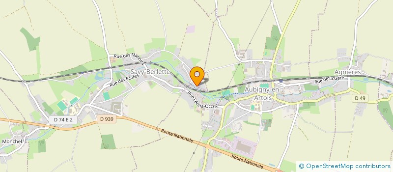 localisation de l'entreprise SCI AGNES ET CHRISTIAN  SAVY-BERLETTE