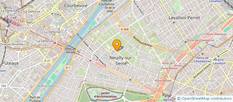 localisation de l'entreprise SCI AGNI à MONTREUIL