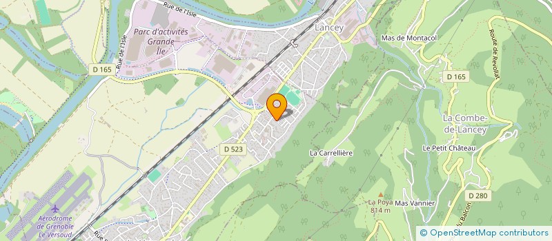 localisation de l'entreprise SCI AGNI  LE VERSOUD