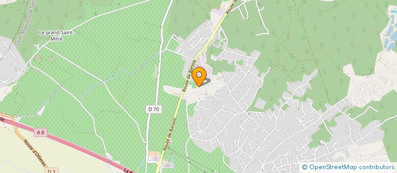 localisation de l'entreprise SCI AGNS CARL'IMMO  SAINT-MAXIMIN-LA-SAINTE-BAUME