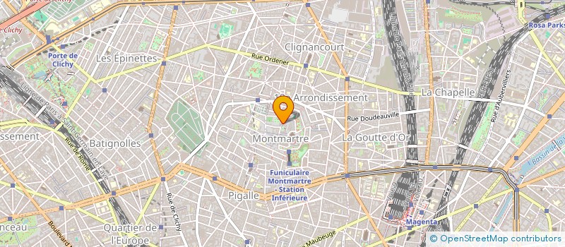 localisation de l'entreprise SCI AGOB  PARIS