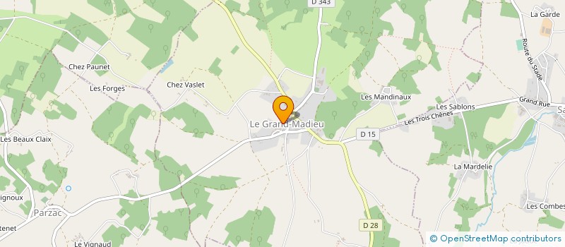 localisation de l'entreprise SCI AGORA à BEAULIEU-SUR-SONNETTE