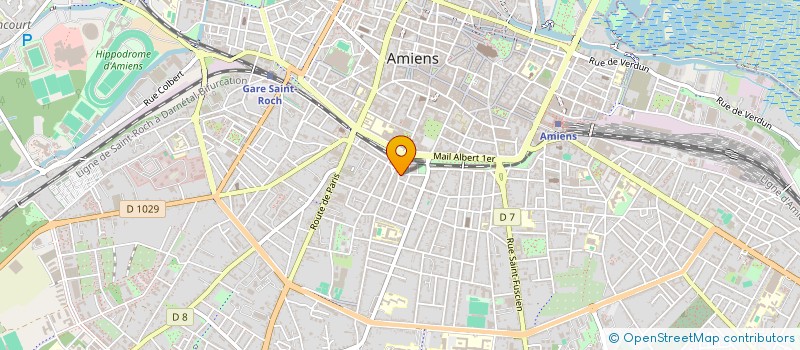localisation de l'entreprise SCI AGORA  AMIENS