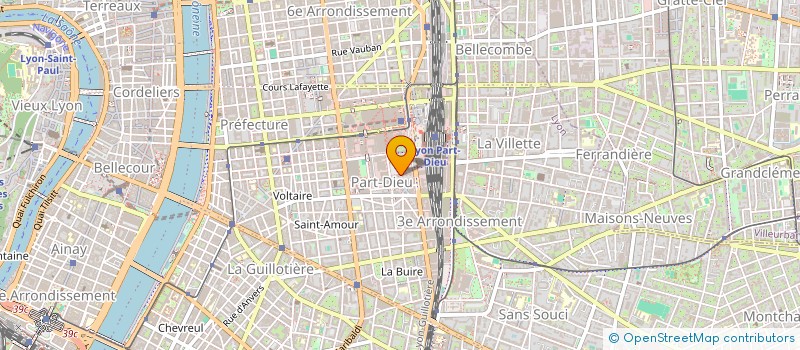 localisation de l'entreprise SCI AGORA BIBA  LYON