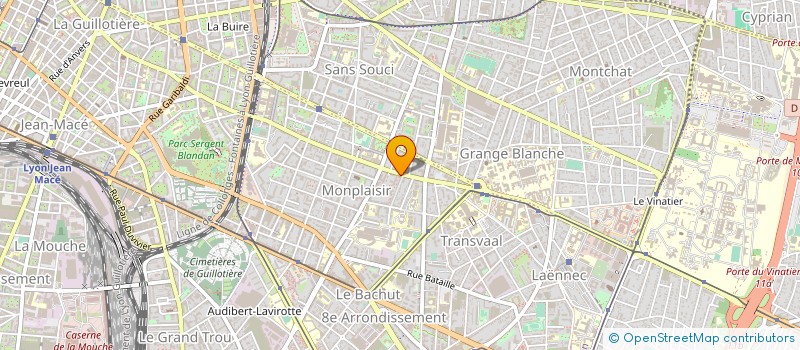 localisation de l'entreprise SCI AGOS  LYON