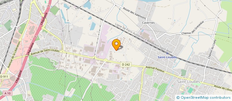 localisation de l'entreprise SCI AGR  SAINT-LOUBES