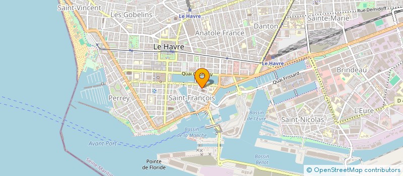 localisation de l'entreprise SCI AGRAB à LE HAVRE