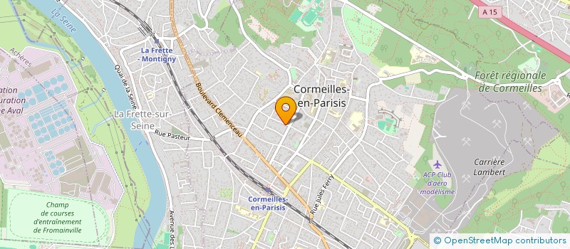 localisation de l'entreprise SCI AGRAFF'  CORMEILLES-EN-PARISIS