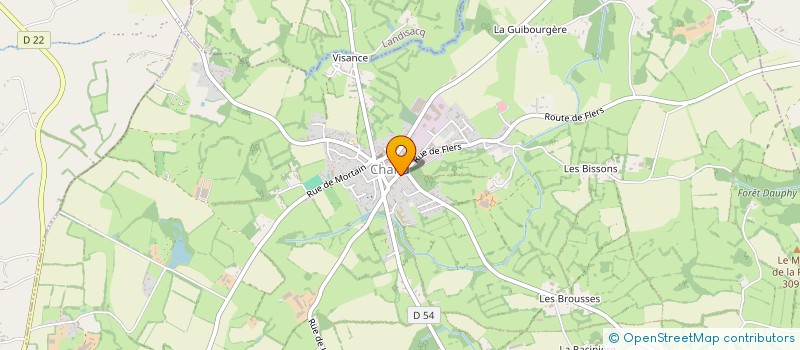localisation de l'entreprise SCI AGRICOLA à TINCHEBRAY-BOCAGE