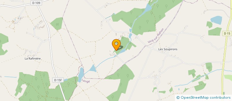 localisation de l'entreprise SCI AGRICOLE DE LA CALMINIERE à VICQ-SUR-NAHON