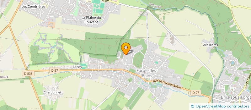 localisation de l'entreprise SCI AGRICOLE LES VIGNES DE LA QUESTE  FORGES-LES-BAINS