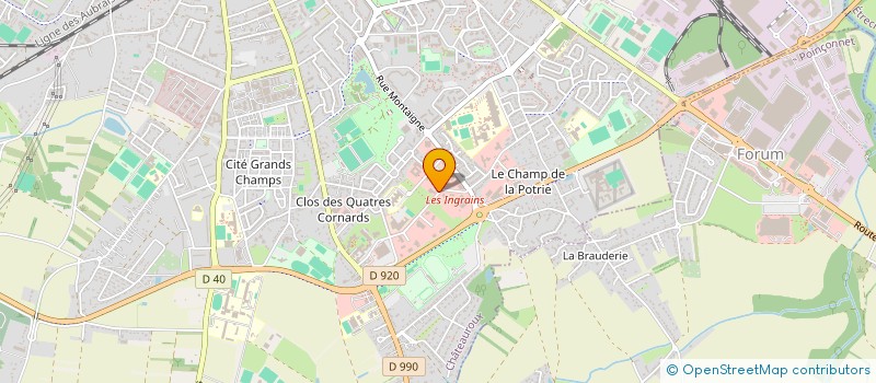 localisation de l'entreprise SCI AGRIGDS à CHATEAUROUX