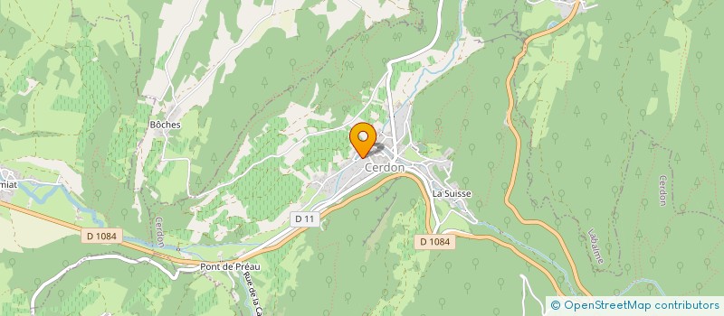 localisation de l'entreprise SCI AGRIPPA  LABALME