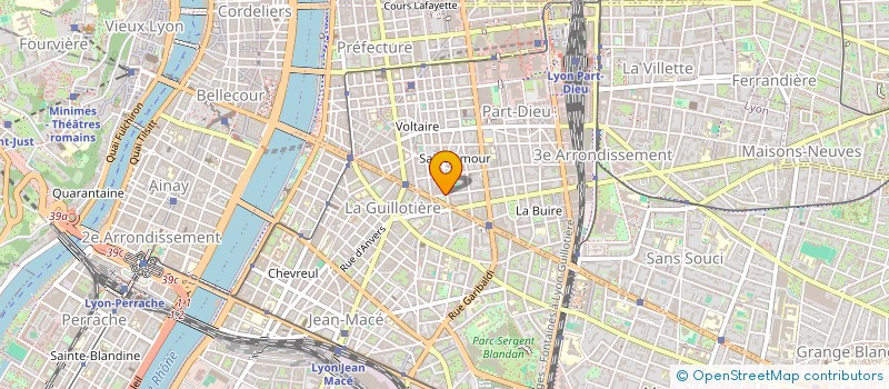 localisation de l'entreprise SCI AGRIPPINE  LYON