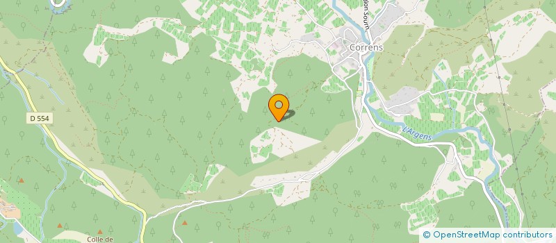 localisation de l'entreprise SCI AGRIPPINE à CORRENS