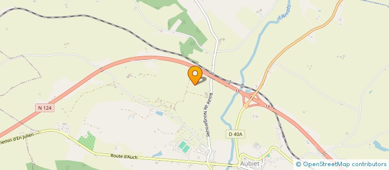 localisation de l'entreprise SCI AGRITEC  AUBIET